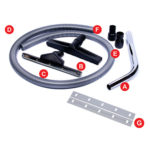 Image-of-the-ROX-spares-for-the-Vacuum-40mm-Steel-Tube-Wand-Dry-Vacuum-Head-Wet-Vacuum-Head-Vacuum-Hose- Short-Connector-Wand-Connector-Squeegee-Pick-up-Blades